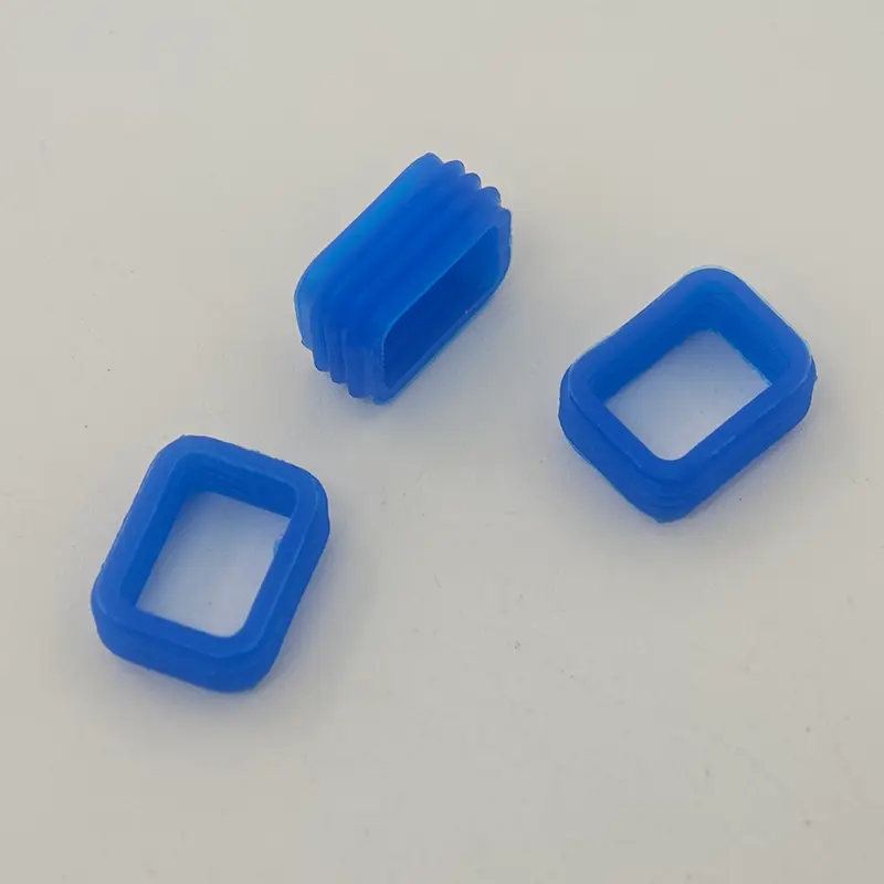 Joint de connecteur en caoutchouc bleu 3 voies