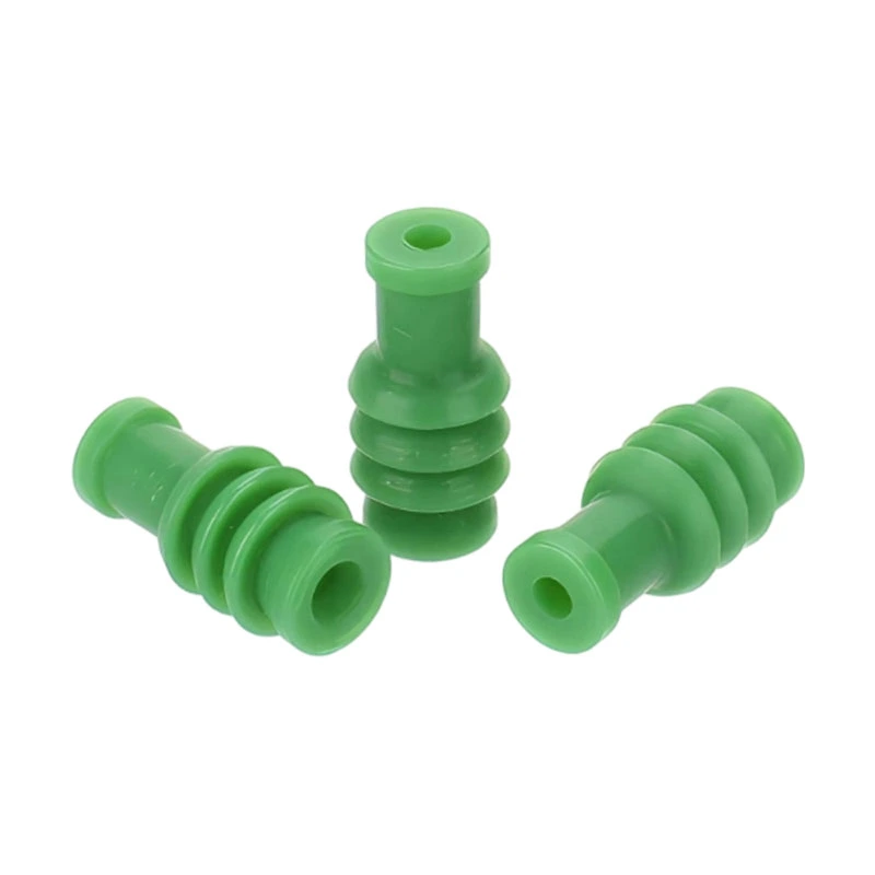 Joints de connecteur en silicone vert