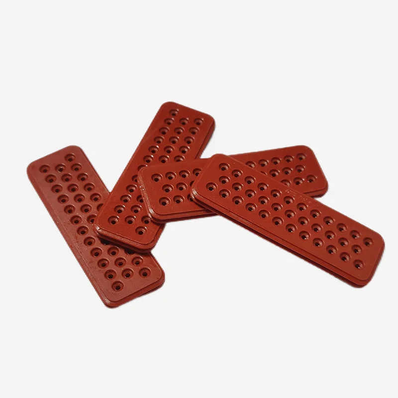 Joint de connecteur en silicone rouge