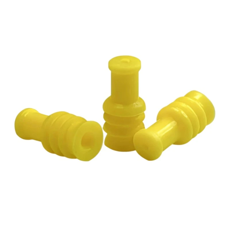 Joint de connecteur en silicone jaune